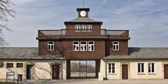 Entrance gate Buchenwald memorial